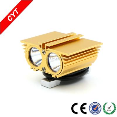 China 12/36V 20W 6000K Owl Motorcycle LED Waterproof Fog Light High Beam LED Auxiliary Headlight for sale