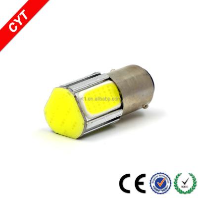 China High Quality Aluminum Alloy 6W BA15D/1157 4SMD COB LED Car Brake Light CYT Tail Light for sale