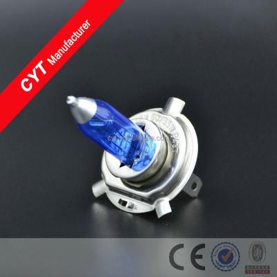 China White Light Auto Headlight H4 55/60W 12V Halogen Bulb for sale