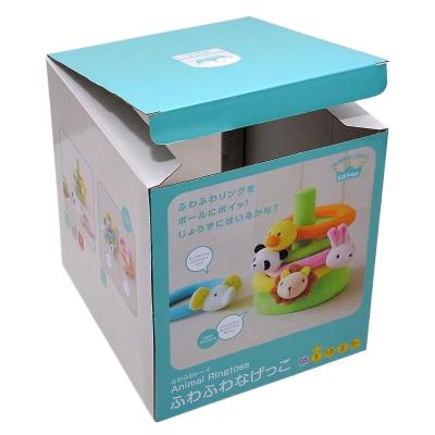 China Recycled Materials Sell Clear Original Paper Window Display Custom Logo Premium Child Toy Packaging Box Cardboard Wholesale Manufacturer for sale