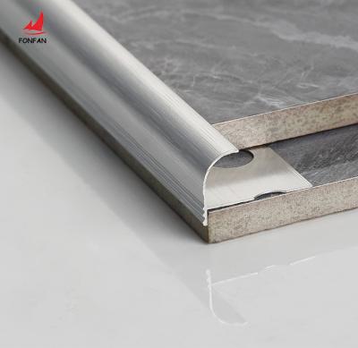 China Modern Decorative Aluminum Metal Trim Tile Strips Cheap Price Ceramic Trim Profile Supplier for sale