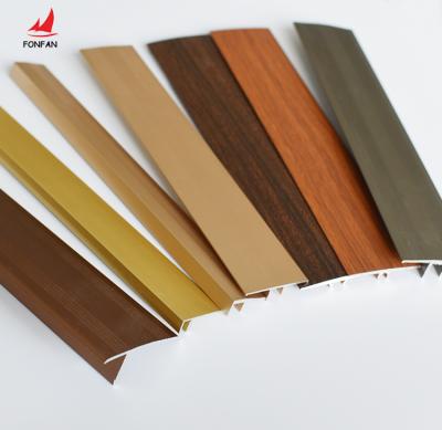 China New Designed Modern High Quality Tile Tools Metal Tile For Flooring Customized L Shaped Transition Trim Aluminum Tile Trim Supplier for sale