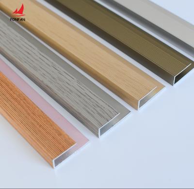 China Modern For Flooring 8MM C Shape Metal Profile Aluminum Ceramic Tile Edge Trim for sale