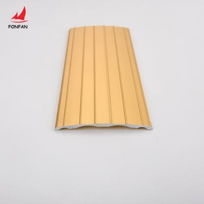 China Contemporary Metal Carpet Transition Floor Pad Profiles Aluminum Flooring Gold Strips for sale