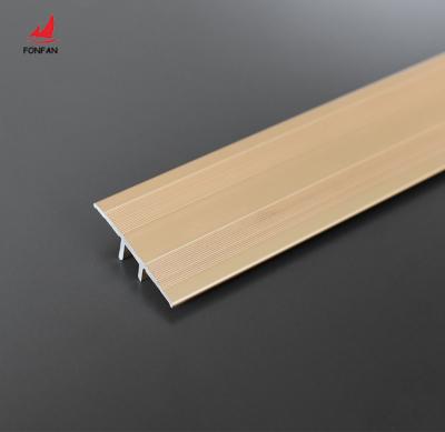 China Modern Transition Metal Aluminum Floor Trim Custom Door Threshold Profiles Aluminum Drempelstrip for sale