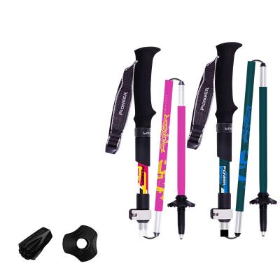 China EVA Carbon Fiber Bend Bonds Five Rod Extendable Cane Outdoor Field Required for sale