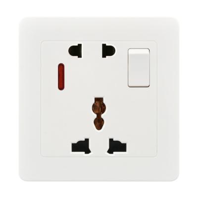 China PC factory price 1gang multifunctional no hole wall electral rocker light switches for homes for sale