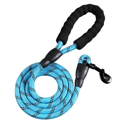 China Hot Sale Padded Wholesale Cheap Customized Nylon Rope Dog Leash for sale