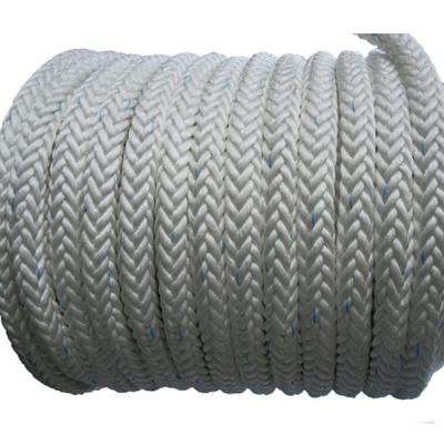 China 12 Strands PET PP Mooring Line / Nylon Rope With Good Quality , Polyester Hollow Braided Rope for sale