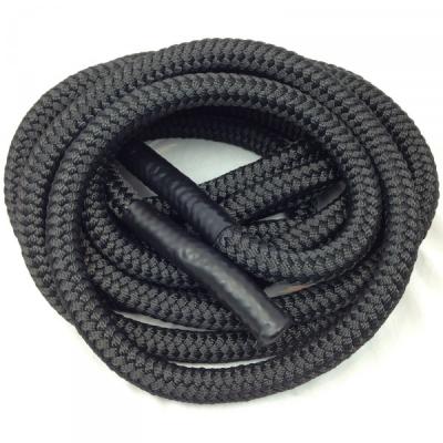 China OKPRO Black Nylon Power Gym Fitness Battle Ropes EL-BR1010 for sale