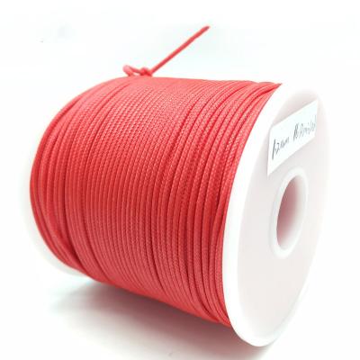 China PE Hollow Braided Colored PE Fiber Polyethylene Rope for sale