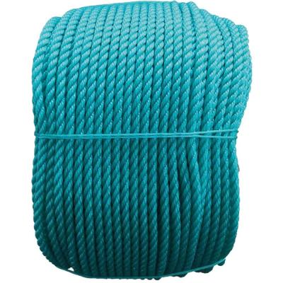 China 3 pe plastic or 4 pe universal strand twisted rope from chinese factory manufacturer for sale