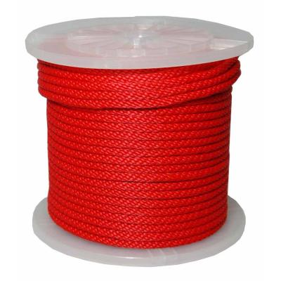 China China PP Wholesale Customized 6mm 8mm 10mm Polyester PP Braided Nylon Rope 12mm for sale