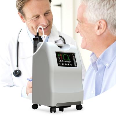 China Medical Treatment LCD Screen Oxygen Concentrator Adjustable Liter Oxygen Machine for sale