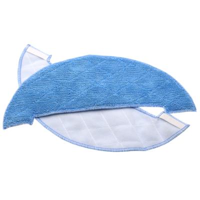 China Hotel Microfiber Mopping Cloths Replacement For iLIFE V8 X750 V8S V80 Robot Vacuum Cleaner Mop for sale