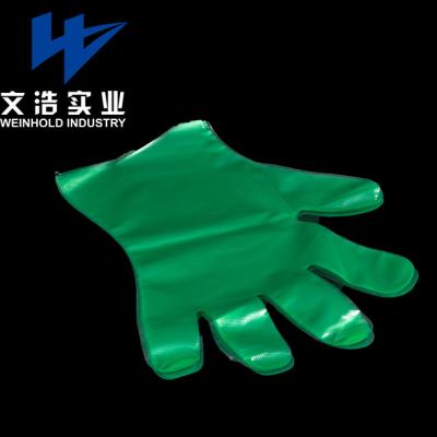 China Customized disposable pe cleaning gloves with high quality manufacturer for sale