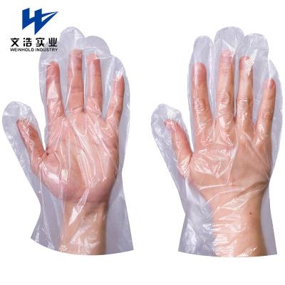 China Disposable Disposable PE Glove Food HDPE Hand Gloves for sale