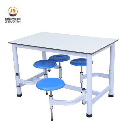 China School Furniture (Size) 4-Person Adjustable Compote Board Canteen Dining Table for sale