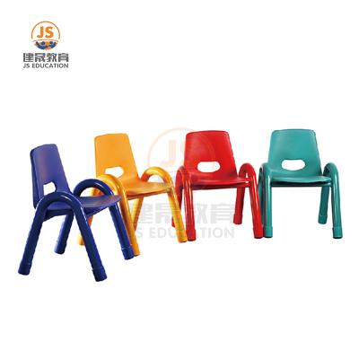 China Modern and cheap kindergarten school furniture modern colorful and beautiful chair with plastic shell for sale