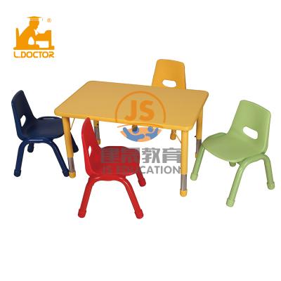 China Environmental Material Popular Design School Furniture Student Table And Chair For Modern Kids Kindergarten Furniture School Furniture Students Desk for sale