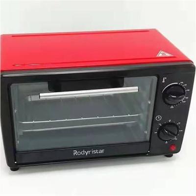 China Optional Function Rodyristar 12L Oven Time Function Temperature Control Electric Smart Oven Baking Mini Food Program Toaster Ovens for sale