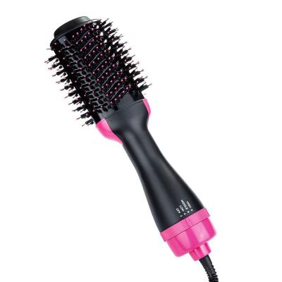 China Other One Step Hair Dryer and Volumizer 3 in 1 Straightening Brush Airbrush Hot Hair Curler Comb Electric Hair Dryers for sale