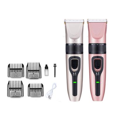 China Professional Level 5 Hair Clippers Rechargeable Electric Waterproof Cordless Hair Cutter Cordless Trimmer For Baby Kid Men Family for sale