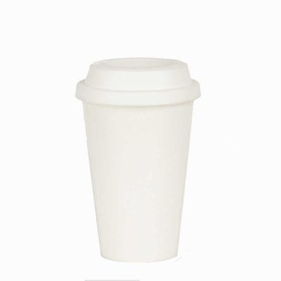 China Sustainable Portable Plastic Reusable Iced Coffee Cup Travel 500ml Iced Coffee Cup for sale