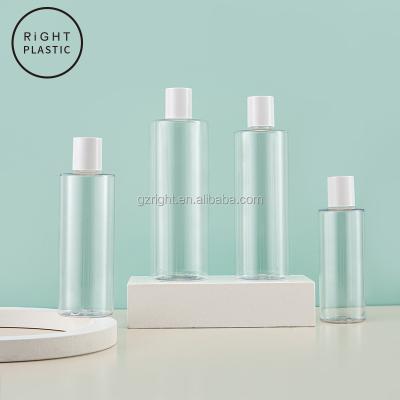 China BEAUTY PACKAGING Large Volume Toner Container 200ml 300ml 400ml 500ml High Straight Clear Classic Style for sale