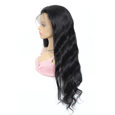 China YesWigs Body Wave Ready To Ship Wholesale Malaysian Remy Human Hair Lace Frontal Wig 360 Lace Body Wave Transparent Wigs For Black Women for sale