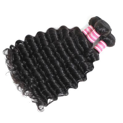 China Vietnamese Single Distributor Cuticle Pulled Virgin Cheap Deep Wave Double Lined Hair Bundles Deep Curly Wave Hair Weave Extension for sale