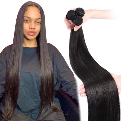 China Remy Natural Human Hair Weave Hair Bundle Vendor Cuticle Aligned Raw Peruvian Straight Cheap Straight Virgin Hair Extension From Yeswigs for sale