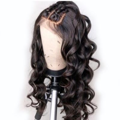 China YesWigs Loose Wave Brazilian Virgin Hair Loose Curly Wave 4x4 5x5 Lace Frontal Closure Wigs For Color Women Full Hd Lace Front Wig for sale