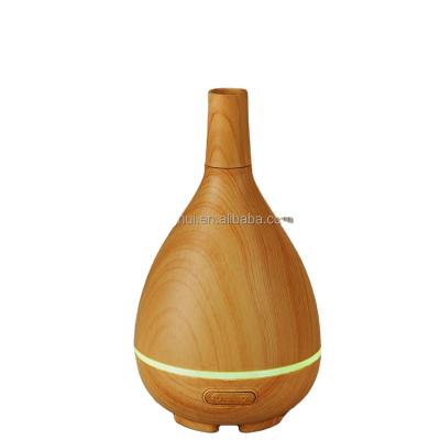 China Smell Cozy Wood Grain 100ml Aromatherapy Oil Diffuser, Essential Diffuser with Color Changing Humidifiers for sale