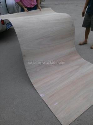 China Indoor Flexible Hardwood Plywood, Bending Plywood 5mm, Curved Plywood for sale