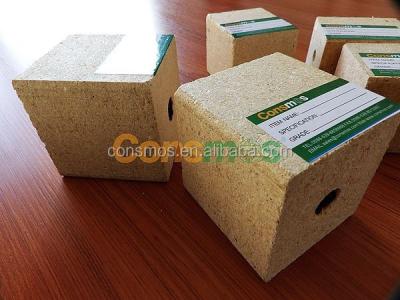 China CONSMOS New Product Indoor Cavity Chipboard Pallet Foot , Hole Chipboard Pallet Leg for sale