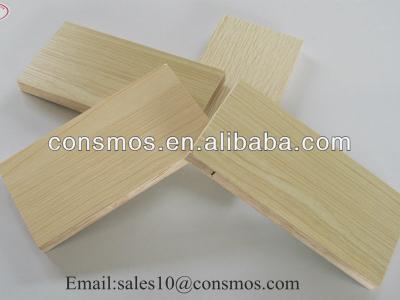 China Best quality Melaine falcata paper core wood panel, 18mm blockboard for furniture, cheap panel for sale