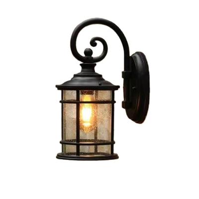 China New Design High Quality Outdoor Glass Wall Lights Popular Eco-friendly Decorative Outdoor Wall Lamp for sale