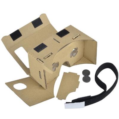 China 3D VR Virtual Reality Headset 3D Movie Game Glasses Adjust Cardboard VR BOX 2 . 0 for sale