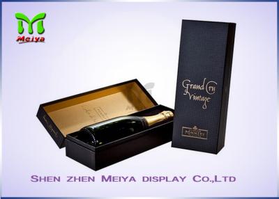 China Personalized Custom Wine Gift Boxes Packaging With Logo Printed for sale