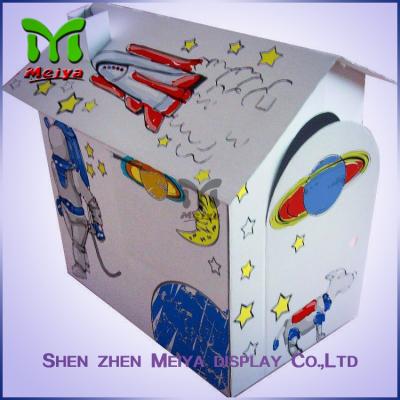 China Colorfull Recycle Decorative Cardboard Kids Toys for Kid's Christmas for sale