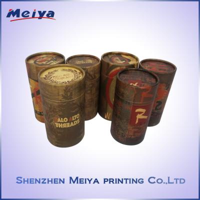 China Custom Recycle Gift Paper Cardboard Tube Box , Cylinder Box ,  Round Box for sale