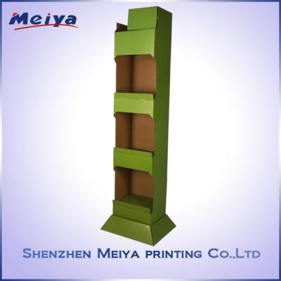 China Customized Corrugated Cardboard Display Stand, Carton Display Stand, Paper Display Stand for sale