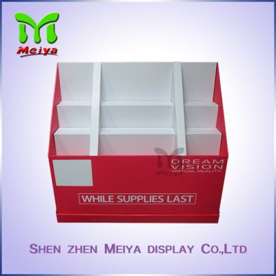 China Point of Sale POP Paper cardboard counter display stands For VR Products for sale