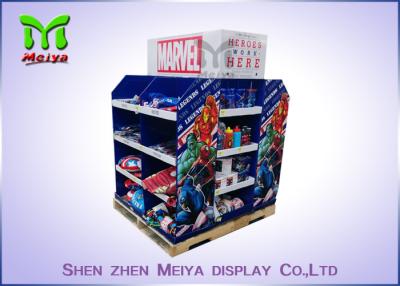 China 4 Layers Corrugated Cardboard Pallet Display Standing Big Size And Capacity for sale