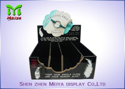 China 350G CCNB and E flute paper material cardboard counter display box for sale