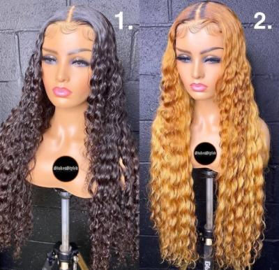 China Silky Straight Lace Front Wig For Black Women, Brazilian Hd Lace Wig Human Hair Wig, 13*6 613 Hd Wave Hair HD Transparent 613 Lace Frontal Wig for sale