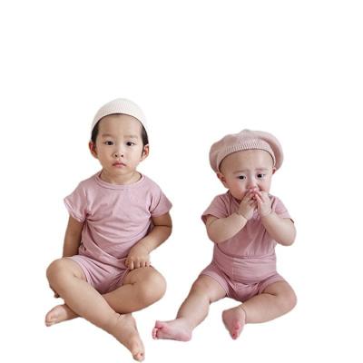 China Wholesale Breathable Infant& Summer Toddler Clothes Sets, 1 Year Old Baby Boy And Girl Sets for sale