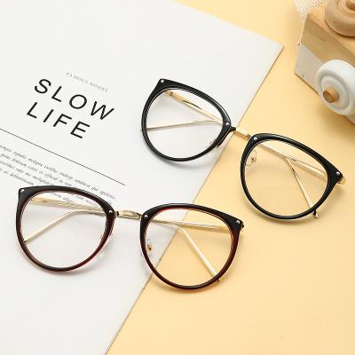 China For Reading Glasses Vintage Metal Oversized Eyeglasses Frames Large Eyeglass Frame Fit All Face for sale