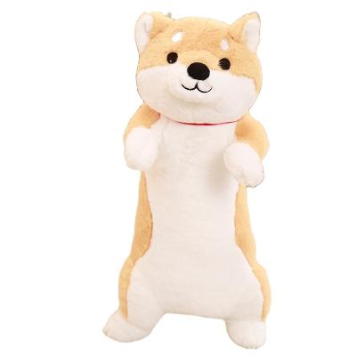 China Super Soft Handmade Cotton Doll Stuffed Realistic Siberian Husky Simulation Dog Plush Toy for sale